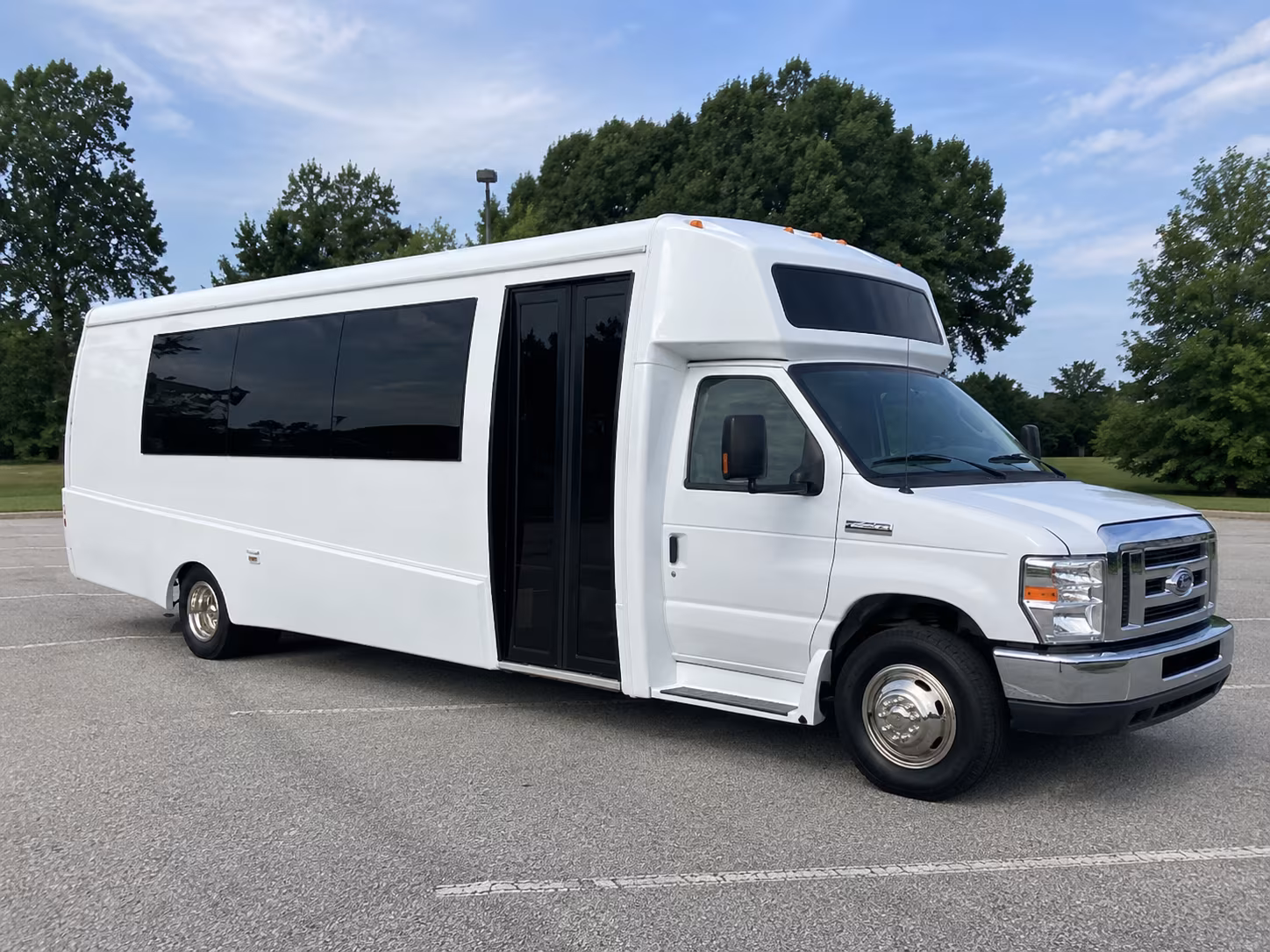 mckinney 18 passenger party bus