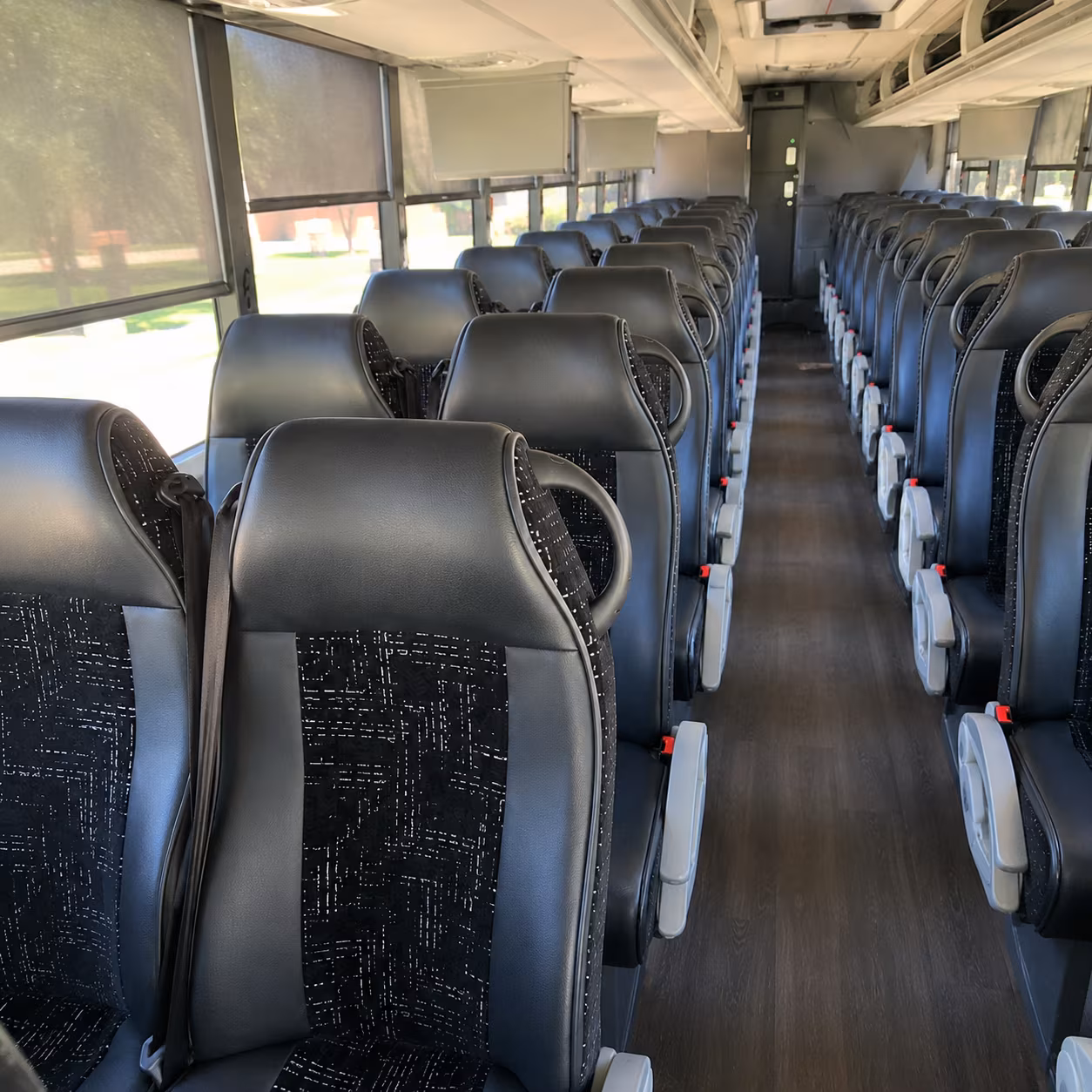 mckinney charter bus rental inside