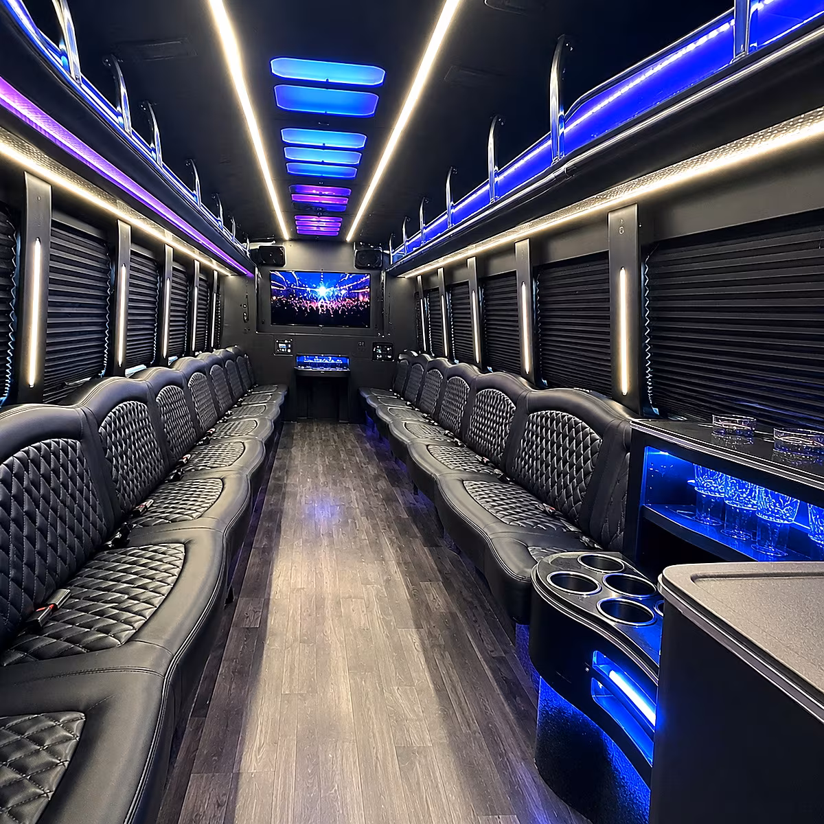 mckinney wedding party bus rental